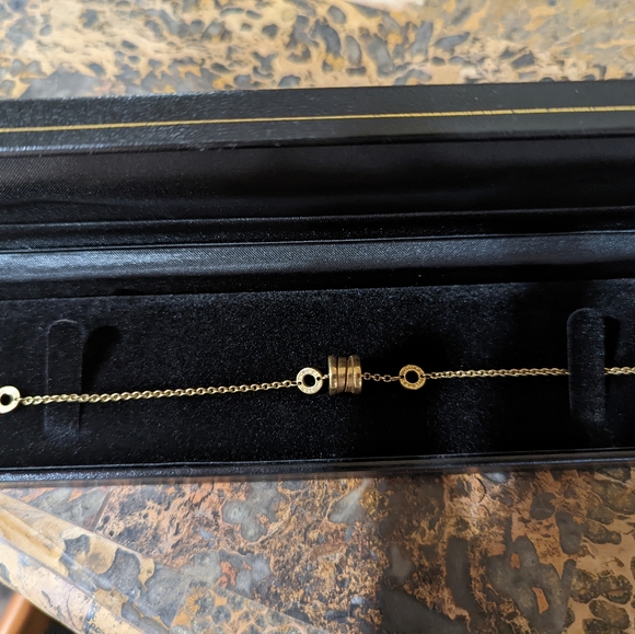 Bvlgari 18k Yellow Gold B. Zero Barrel Charm Bracelet - Picture 3 of 4